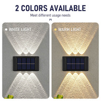 Lampe solaire étanche lampe solaire à Led lampe de soleil extérieure pour jardin rue paysage balcon décor lampe murale solaire extérieure