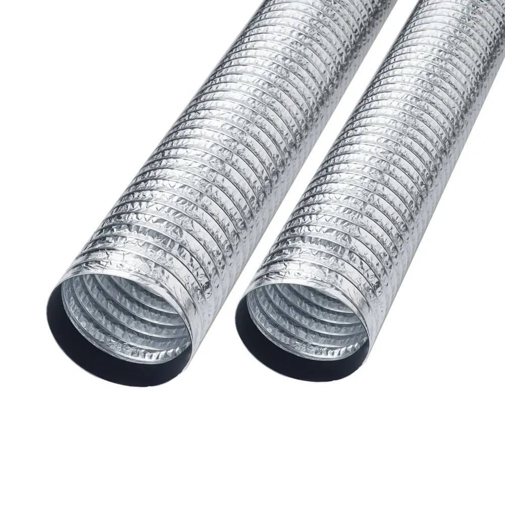 Gewächshaus 150 mm Verfügbare Durchmesser Muster Versorgung Aluminiumfolie flexibler Rohrleiter