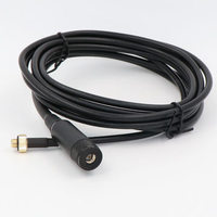 Câble coaxial d'alimentation ALSR200 50 Ohms à faible perte avec conducteur en cuivre et gaine PE, 1m, extérieur, pour antenne