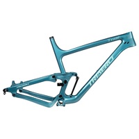 Sunqican — cadre de vélo vtt en fibre de carbone, coloré, haut de gamme, freins à disque, vente en gros