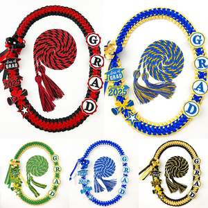 2025 año Pop Charm 120CM <span class=keywords><strong>cinta</strong></span> <span class=keywords><strong>de</strong></span> graduación hawaiana collar trenzado <span class=keywords><strong>cinta</strong></span> tejida <span class=keywords><strong>de</strong></span> Leis <span class=keywords><strong>de</strong></span> graduación para la escuela secundaria - Product Image 1
