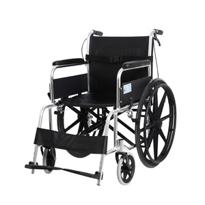 Giá rẻ Trọng lượng nhẹ bền gấp bằng tay hợp kim nhôm xe lăn giá với <span class=keywords><strong>commode</strong></span> cho người già và người khuyết tật - Product Image 2