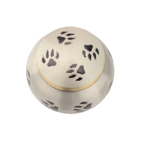 Produit sur mesure de quantité minimale de commande bas fabriqué à la main en laiton Pot forme urne pour animaux de compagnie fabricant grossiste vente directe d'usine - Product Image 2