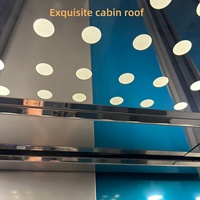 Ascenseur électrique commercial pour la maison, 4 à 6 personnes, 400 kg, 450 kg, 600 kg, ascenseur à traction pour passagers, 3 étages, ascenseur pour villa résidentielle