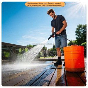 Revêtement de sol composite en plastique et bois antidérapant de 18mm d'épaisseur <span class=keywords><strong>pour</strong></span> terrasse extérieure, jardin et piscine. - Product Image 5
