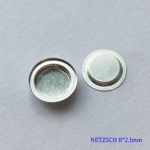 Crucible en aluminium pour analyse thermique DSC STA DTA TGA, diamètre 10 mm, haute pureté, usage en laboratoire - Product Image 2