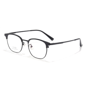 Danyang – monture de lunettes rondes pour hommes, monture complète, lentille en résine légère, adaptée aux prescriptions de myopie, 3301 - Product Image 1