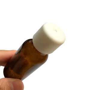 Couleur blanche 18mm Euro Dropper Temper Evident <span class=keywords><strong>Cap</strong></span> pour Huile Essentielle 30ml Ambre Bouteille <span class=keywords><strong>En</strong></span> Verre - Product Image 6