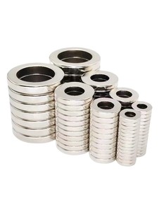 Vòng Nam Châm Đĩa Siêu Mạnh Mẽ N52 Nam Châm Neodymium Tùy Chỉnh Lớn Lớn Vòng Tròn Nhỏ Vòng Nam Châm - Product Image 5