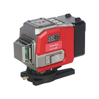 [Pour utilisation en extérieur] Instrument de nivellement laser à lumière verte 12 lignes, modèle 2303, pour le nivellement automatique des murs et des sols