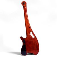 Guitare basse électrique sans tête à cinq cordes MusicBus Fan Piece pour instruments à graves, portable pour les performances et les répétitions