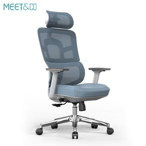 Luxury Executive Ergonomic Mesh Swivel Office Chair With 3D Armrest and Lumbar Support CEO's Furniture CE Certified - Product Image 2