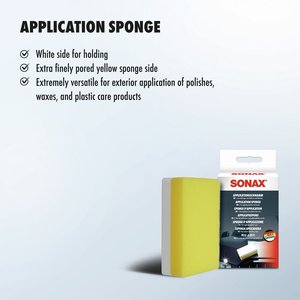 Esponja de Pulido Manual de Gran Calidad, 1 Pieza, Aplicador de Espuma Versátil para Productos de Cuidado del Automóvil - Product Image 2