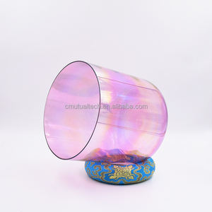 Cuenco de Cristal Rosa Lavanda, Cuenco de Cristal de Cuarzo para Cantar, Cuencos de Cristal para Meditación Espiritual, Tonos de Cristal, Cuencos para Sanación con Sonido - Product Image 4