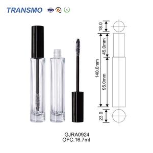 Tube de mascara en verre écologique avec logo personnalisé, flacon de sérum pour cils, tube de mascara en verre volumineux - Product Image 3