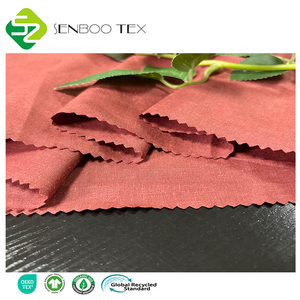 Chất Lượng Cao Cây Gai Dầu Pha Trộn Dệt Vải 53% Cây Gai Dầu 44% Tái Chế Poly 3% Spandex Hữu Cơ Nhuộm Cô Gái 'Dresses Túi Hàng May Mặc Giày - Product Image 2