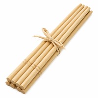 Baguettes jetables en bambou longues et séparées pour table de barbecue coréen