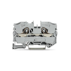 ขายดี มีสินค้าในสต็อก 10 ชิ้น <span class=keywords><strong>2010</strong></span> <span class=keywords><strong>1201</strong></span> 2 Conductor Feedthrough Block กว้าง 10 มม. สีเทา สำหรับ PLC โดย DHL/UPS - Product Image 1