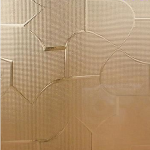 Vidrio estampado de figura transparente de 3mm-8mm con Nashiji, Karatachi, Mistlite, Millennium, <span class=keywords><strong>Morgon</strong></span>, Flora opcional - Product Image 6