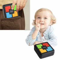 Jouet de jeu de mémoire lumineux populaire, jeux électroniques portables de mémorisation des couleurs