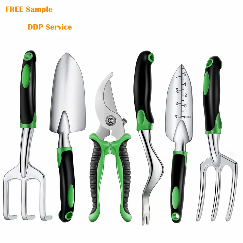 High quality multifunction pocket children vegetable aluminum hand garden tools