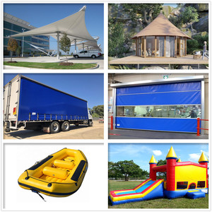 Chất lượng cao 900gsm 1050gsm 1250gsm 1100dtex 30x30 Bạt phủ <span class=keywords><strong>PVC</strong></span> cho cấu trúc màng xe tải bên rèm cửa Túi Thuyền - Product Image 6