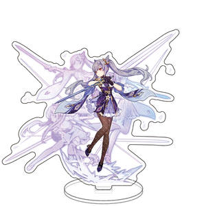 HUAYI Game <span class=keywords><strong>Genshin</strong></span> Impact Cosplay Character Stand Plate acrilico Figure Standees - Product Image 5
