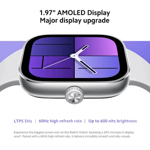 Màu Đỏ Mi Đồng Hồ 4 1.97 ''<span class=keywords><strong>Amoled</strong></span> Oxy Máu Heart Rate Monitor Hỗ Trợ Bt Cuộc Gọi Điện Thoại GPS Thông Minh Đồng Hồ - Product Image 5