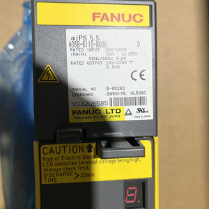 ชุดไดรฟ์เซอร์โว CNC ของแท้จาก Fanuc ระบบควบคุมความแม่นยำสูง Fanuc A06B-6110-H006 ไดรฟ์แอมพลิฟายเออร์ - Product Image 1