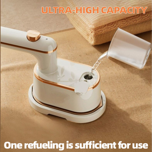 Défroisseur Vapeur Portable Compact Électrique pour Vêtements, <span class=keywords><strong>Fer</strong></span> à Vapeur Épais et Rapide pour la Maison et les Voyages - Product Image 4