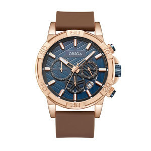 Multifunctional Calendar Men's Watch Fashionable Casual Water-Resistant Mechanical Power Reserve Hip Hop Stainless Steel Band - Product Image 3