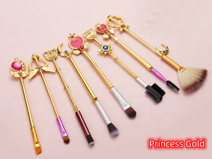 8支动漫美少女化妆刷套装混纺散粉腮红遮瑕膏眼影化妆刷套装 - Product Image 4