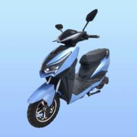 2025 45kmph-80kmph Sepeda Motor Listrik Kecepatan Tinggi 1000w Terlaris untuk Dewasa dengan Kaca Spion Ganda 60v