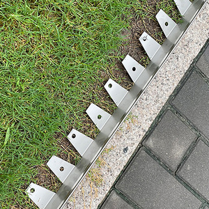 Bordure de jardin en acier inoxydable 304 de luxe Sunsbuild, prête à être expédiée, pour la décoration des allées extérieures, des jardins et des pelouses - Product Image 4
