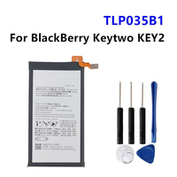 Baterai Ponsel Pengganti Li-polymer 3.85V 3360mAh TLp035B1 untuk BlackBerry KEY2 BBF100-1 BBF100-2, Promo Panas