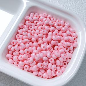 Manufacturer's New Handmade DIY Necklace Pendant Flat Round Chubby <b>Acrylic</b> <b>Plastic</b> <b>Lucite</b> <b>Beads</b> Solid Color Handmade Jewelry - Product Image 3