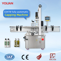 Machine de remplissage, de bouchage et d'étiquetage entièrement automatique 3-en-1 YL-L, ligne de production intégrée pour le conditionnement de jus, de bière, de lait, d'huile et de boissons