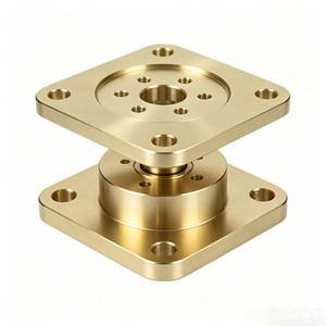 Servicio de Procesamiento Personalizado de Piezas de Cobre Mecanizadas por CNC de Alta Precisión, Juntas de Latón a Medida, Torneado y Fresado - Product Image 3