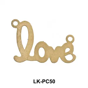 2021 Thời Trang Phổ Biến Brass Thép Không Gỉ Tùy Chỉnh Laser Cut Letter Monogram Nhiều Thiết Kế Pendant Charms Đối Với Necklace Jewelry