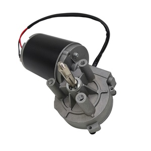 มอเตอร์เกียร์หนอน DC ขนาด 63 มม. 76 มม. 12v 24v กำลังขายดี พร้อมแรงบิดและความเร็วต่ำ/สูง - Product Image 1