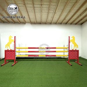 מעמד אלומיניום רכיבה על סוס הצג ציוד קפיצה סוסים - Product Image 6
