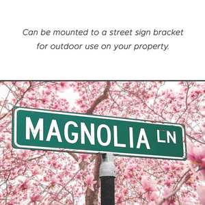 لافتات أسماء الشوارع متعددة اللغات مخصصة - لوحات أسماء الطرق من الألومنيوم المطبوع بالأشعة فوق البنفسجية مع طبقة عاكسة للطرق الحضرية - Product Image 5