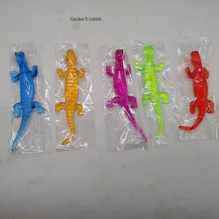 Новинка, липкие животные, стены, храм, ярмарка, живописные точки, детские игрушки, липкие мягкие резиновые животные, змея, паук