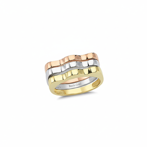 Anillos de oro macizo de 14K, anillos de oro, alianzas de boda, anillo de compromiso, anillos de boda, anillo de oro para mujer, anillo de amante - Product Image 2