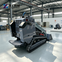 Aksesoris Backhoe untuk Skid Steer Loader dengan Putaran 200 Derajat untuk Pekerjaan Parit Utilitas