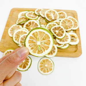 Оптовая цена натуральный чистый сушеный Лайм ломтики зеленый лимонный чай напиток сушеный фруктовый продукт - Product Image 4