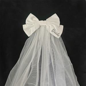 Rubans de voile en gros pour mariages, cadeaux de remerciement personnalisés pour demoiselles d'honneur, <span class=keywords><strong>mariée</strong></span>, et décorations de fête prénuptiale - Product Image 6