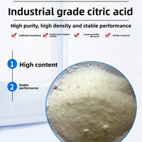 Advantage Supply Poudre d'acide citrique de qualité industrielle Contenu 50% pour les industries textiles du cuir de traitement des eaux usées