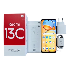 Téléphone Intelligent 4G <span class=keywords><strong>Xiaomi</strong></span> <span class=keywords><strong>Redmi</strong></span> 13C Global, 6 Go+128 Go, Écran 6.74 Pouces, <span class=keywords><strong>MIUI</strong></span> 14, MediaTek Helio G85 Octa Core 2.0 GHz - Product Image 1