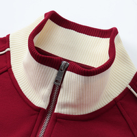 Vente en gros de vêtements urbains Veste de baseball Veste universitaire pour hommes Fabricant de vêtements Manteaux de baseball à col haut Logo personnalisé